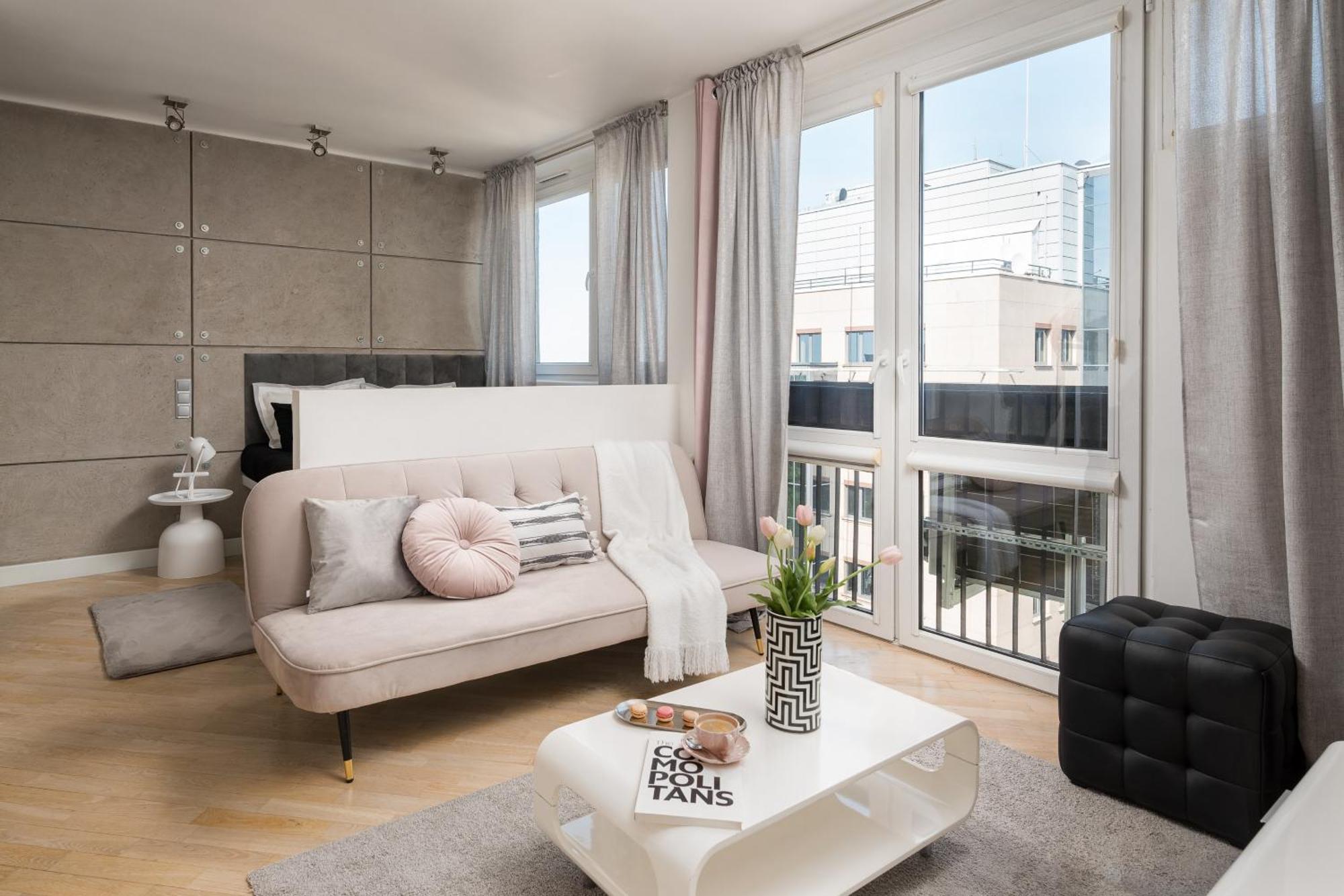 Air-Conditioned Premium Loft Warsaw Skyline Only 900 M To Central Station Экстерьер фото
